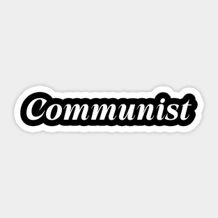 Communism, Communist Sticker